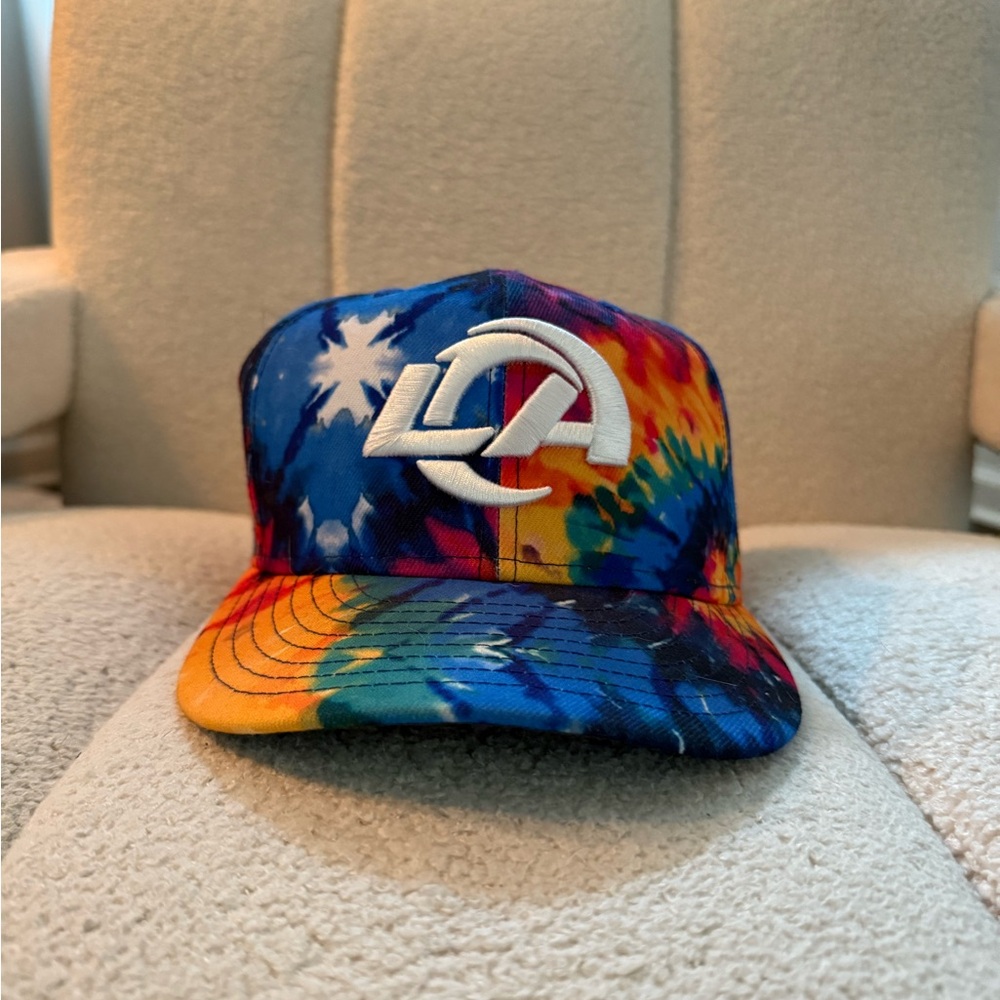 Los Angeles Rams 2020 Crucial Catch Tie Dye New Era 9Fifty (950) SnapBack Hat